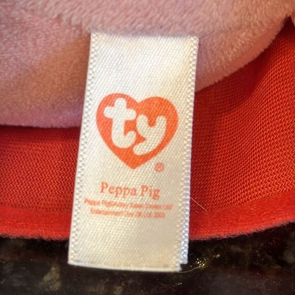Ty Beanie Buddy-Peppa Pig with Teddy Bear-12" Adorable and Soft - Picture 6 of 6